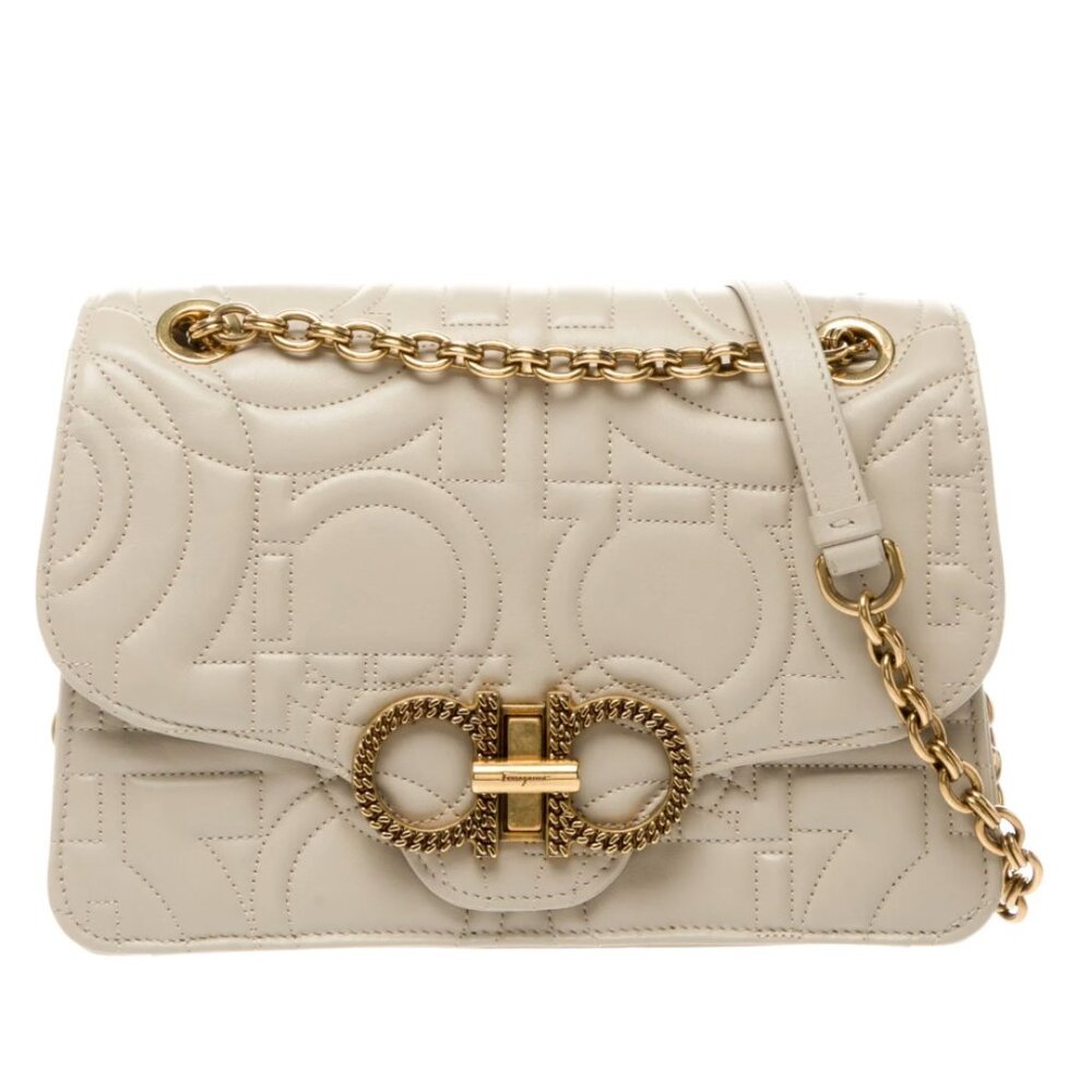 Salvatore Ferragamo Quilted Evening Bag